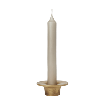 Soothe kandelaar Ø8 cm - Brass Finish - Ferm Living