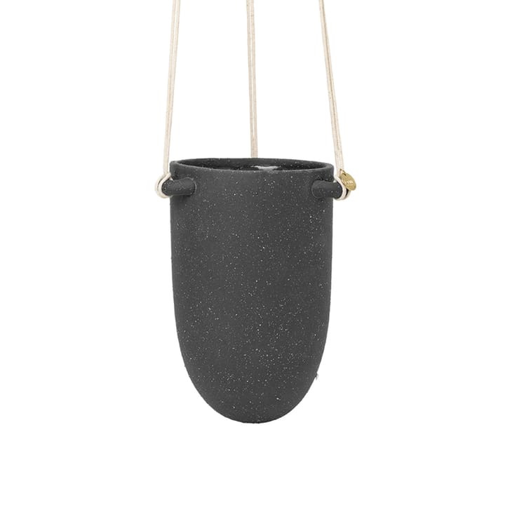 Speckle hangende bloempot Ø13,5 cm - Dark grey - Ferm LIVING