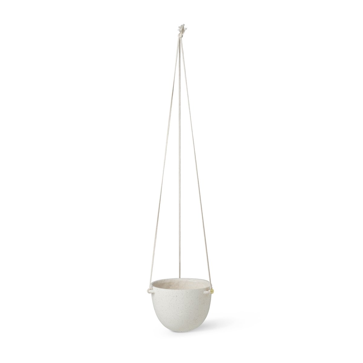 Ferm Living Speckle hangende bloempot o20,5 cm Off-White