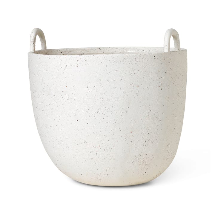 Speckle pot Ø30 cm - Off white - Ferm Living