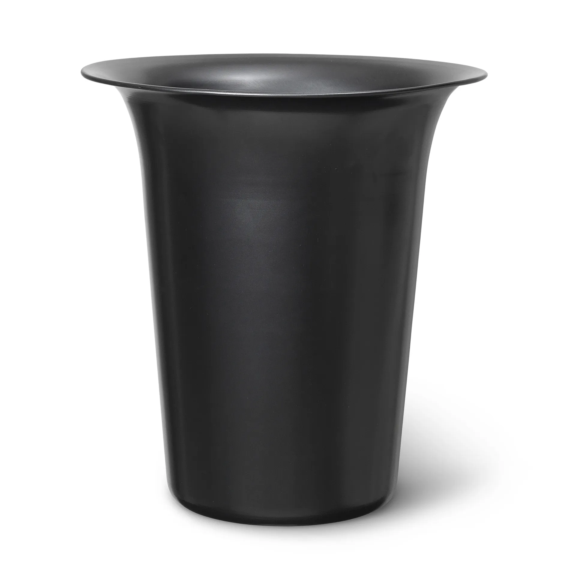 Spun alu mand hoog Ø35 cm, Blackened Aluminium Ferm Living