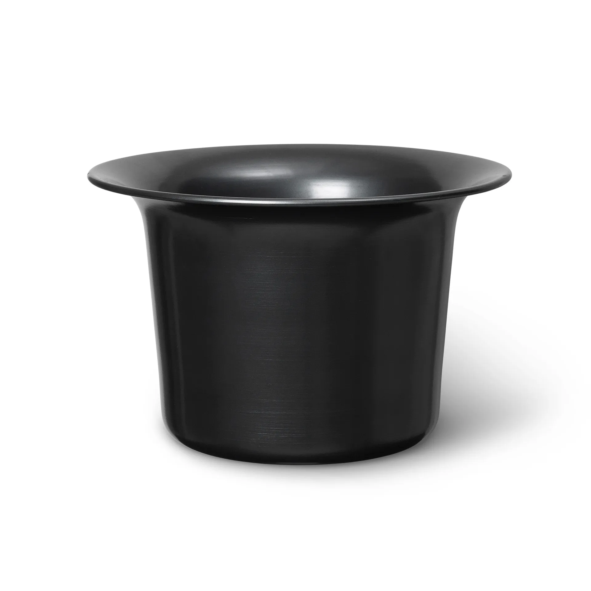 Spun alu mand laag Ø37, Blackened Aluminium Ferm Living