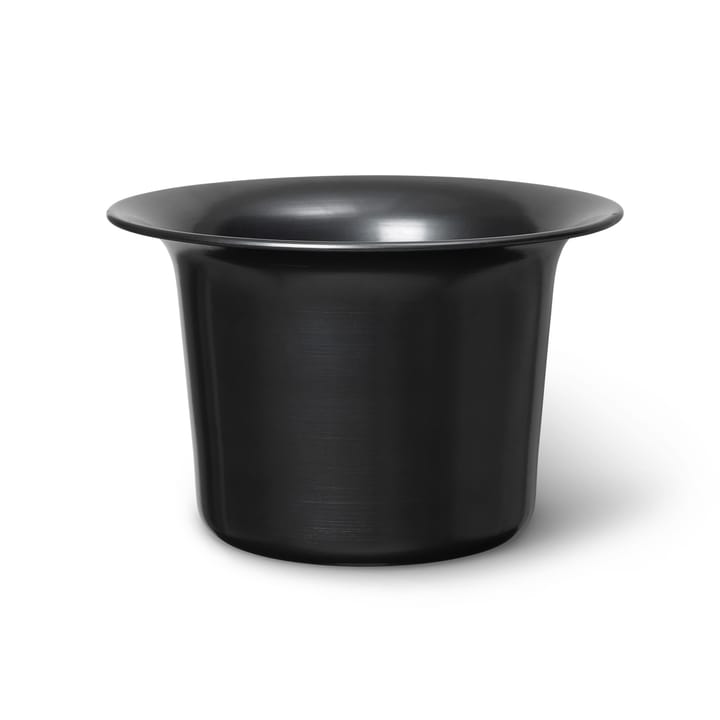 Spun alu mand laag Ø37 - Blackened Aluminium - ferm LIVING