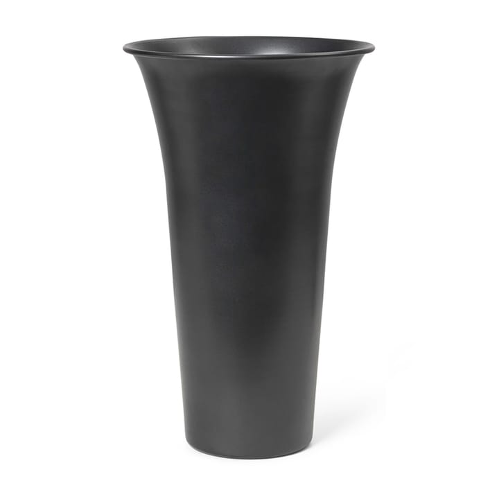 Spun Alu vaas Ø21,3x41,9 cm, Blackened aluminium Ferm Living