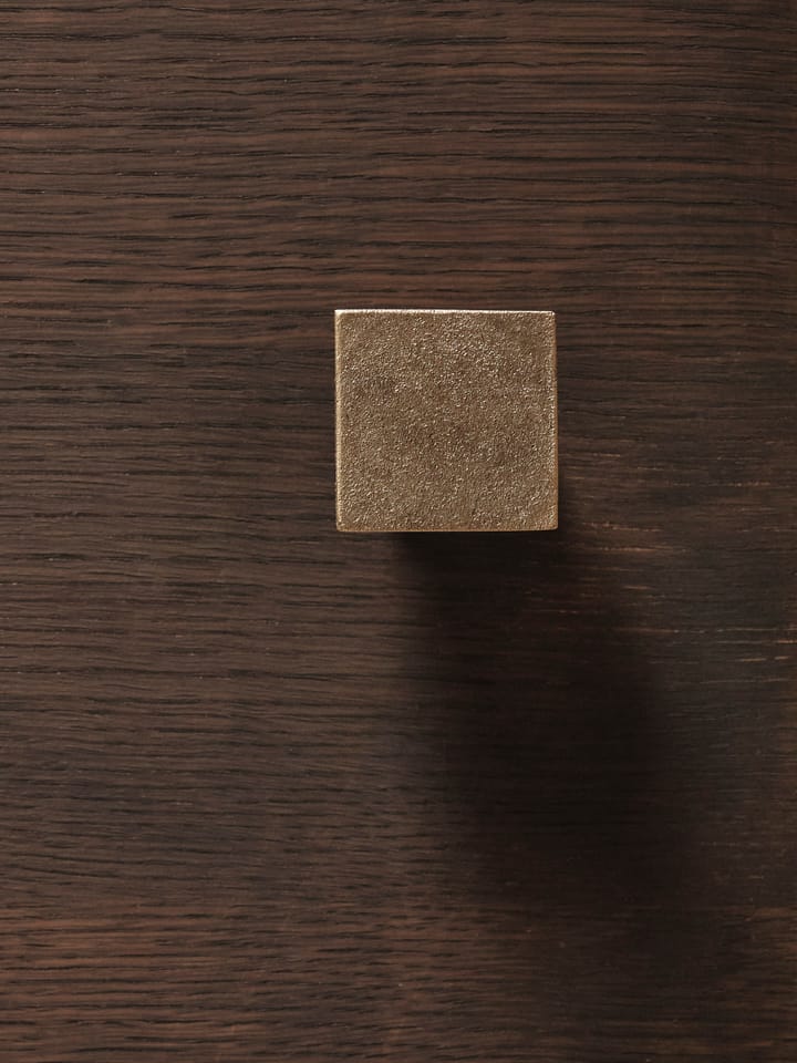 Square haak large, Casted brass Ferm Living