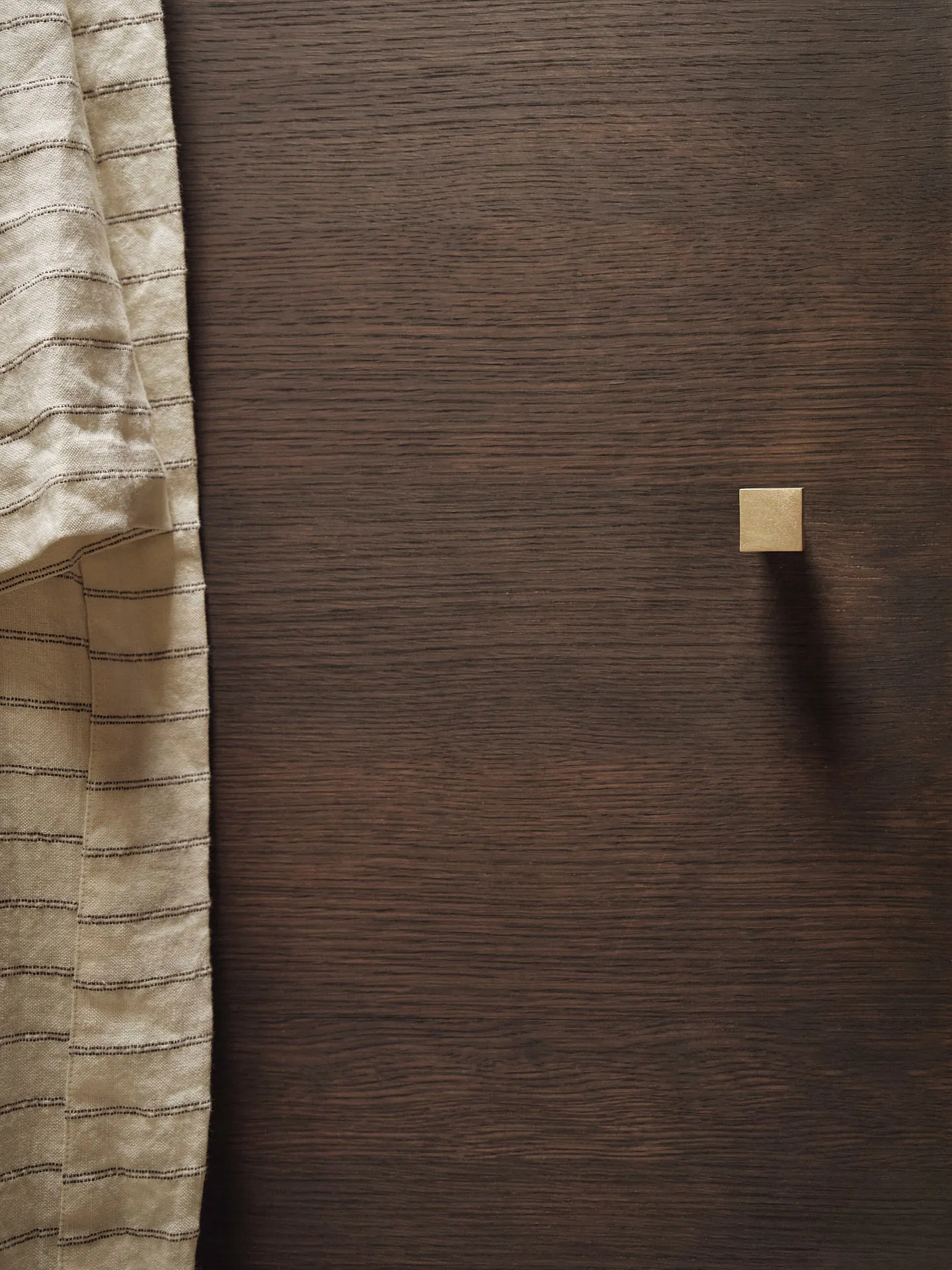 Square haak small, Brass Ferm Living