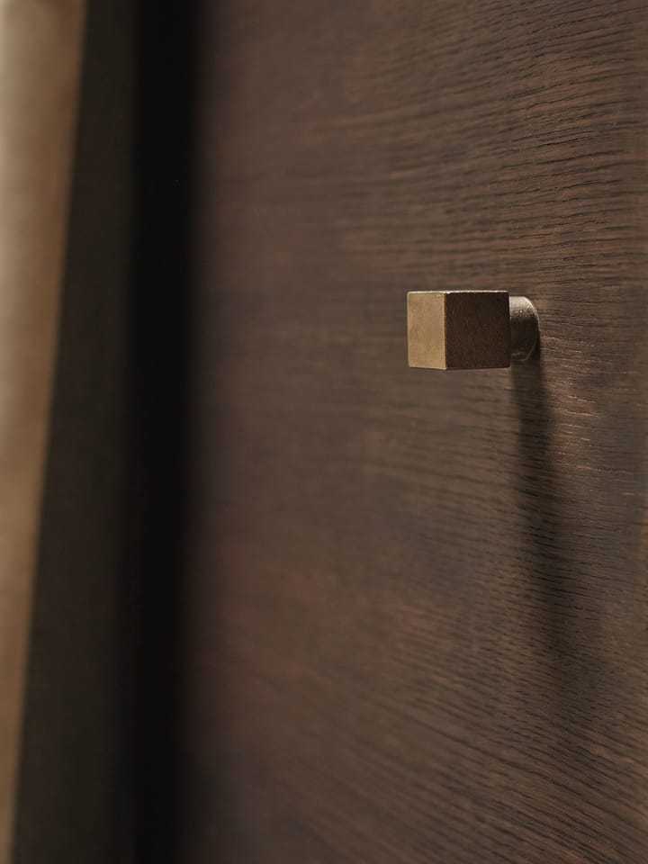 Square haak small, Casted brass Ferm Living