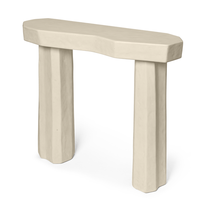 Staffa console table bijzettafel 33,4x100,8x85 cm - Ivory - ferm LIVING