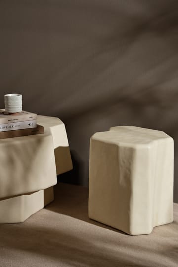 Staffa kruk - Ivoor - Ferm Living