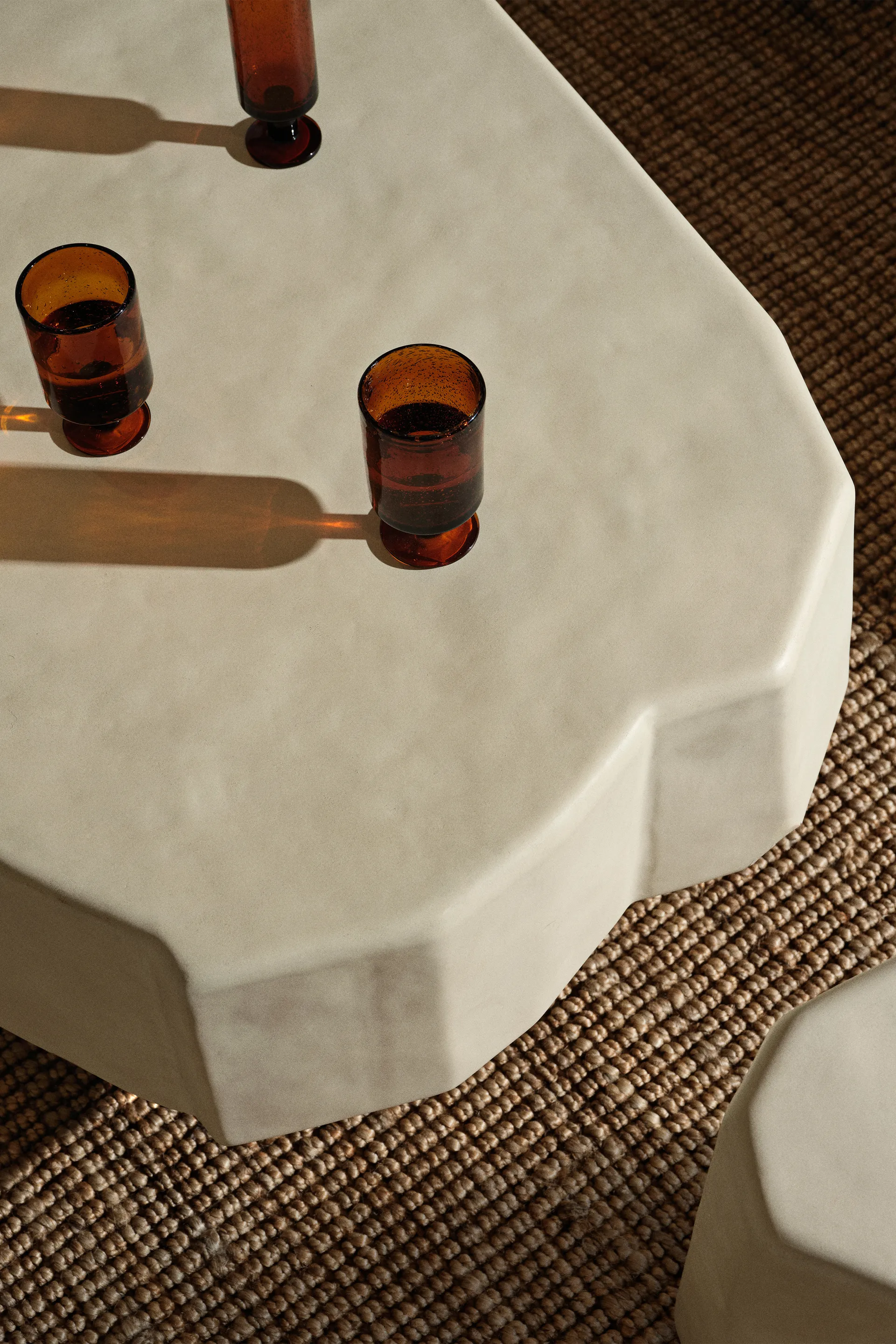 Staffa salontafel 163,5x82,4 cm, Ivoor Ferm Living