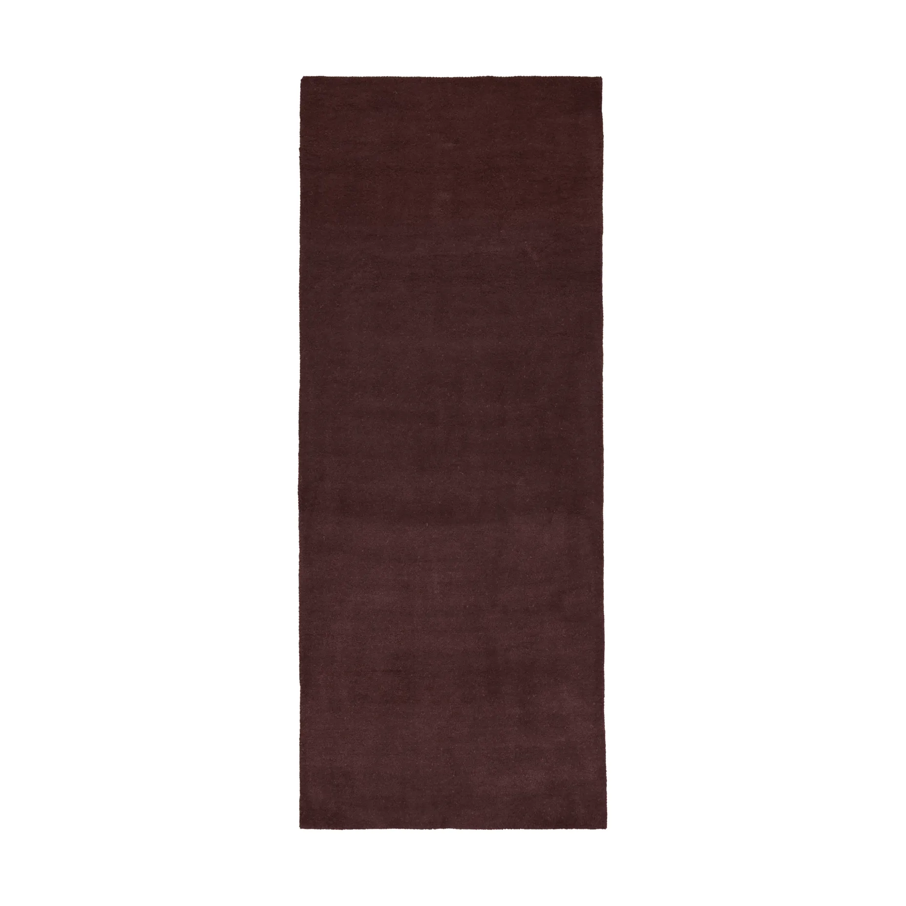 Stille getuft vloerkleed, Dark pecan, 80x200 cm Ferm Living