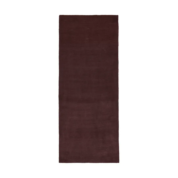 Stille getuft vloerkleed - Dark pecan, 80x200 cm - Ferm Living