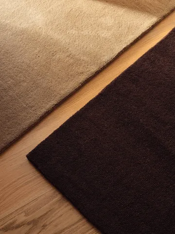 Stille getuft vloerkleed - Dark pecan, 80x200 cm - Ferm Living