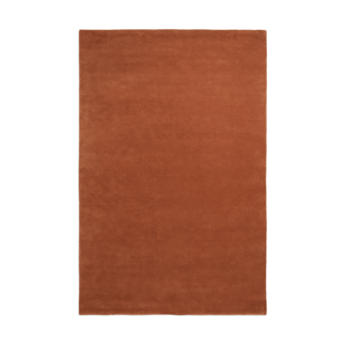 Ferm Living Stille getuft vloerkleed Red brown, 200x300 cm