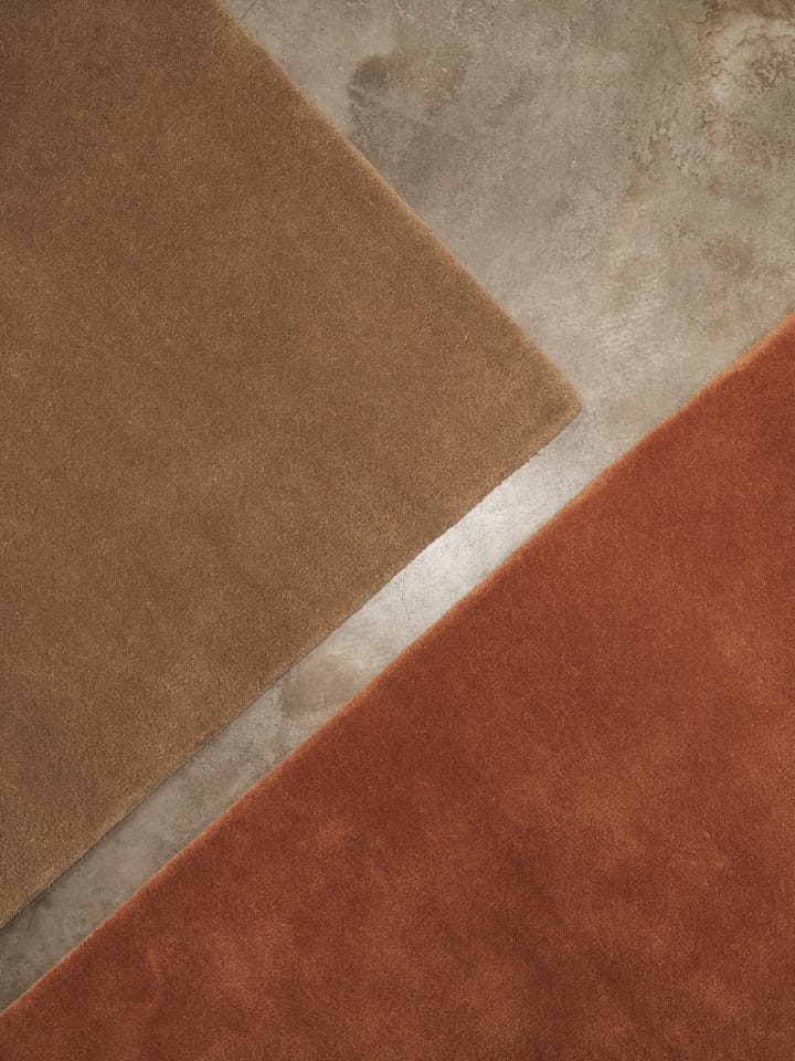 Stille getuft vloerkleed, Red brown, 200x300 cm Ferm Living