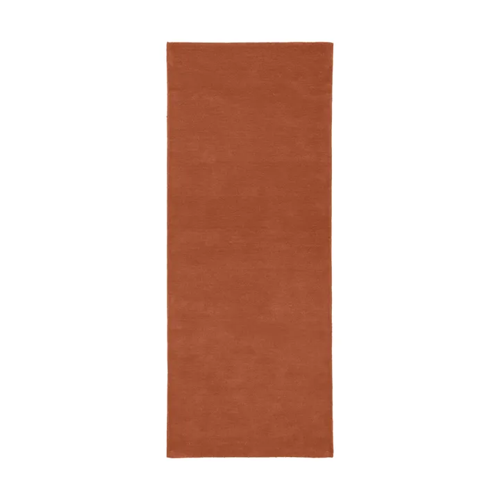 Stille getuft vloerkleed - Red brown, 80x200 cm - Ferm Living