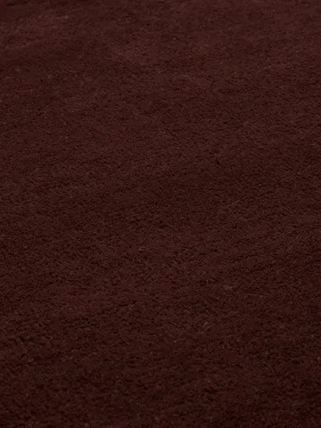 Stille getuft vloerkleed rond - Dark pecan, Ø240 cm - Ferm Living
