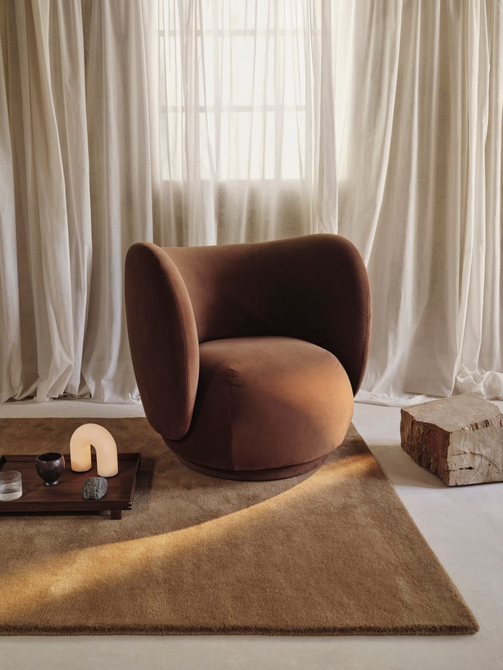 Stille getuft vloerkleed, Toffee, 140x200 cm Ferm Living