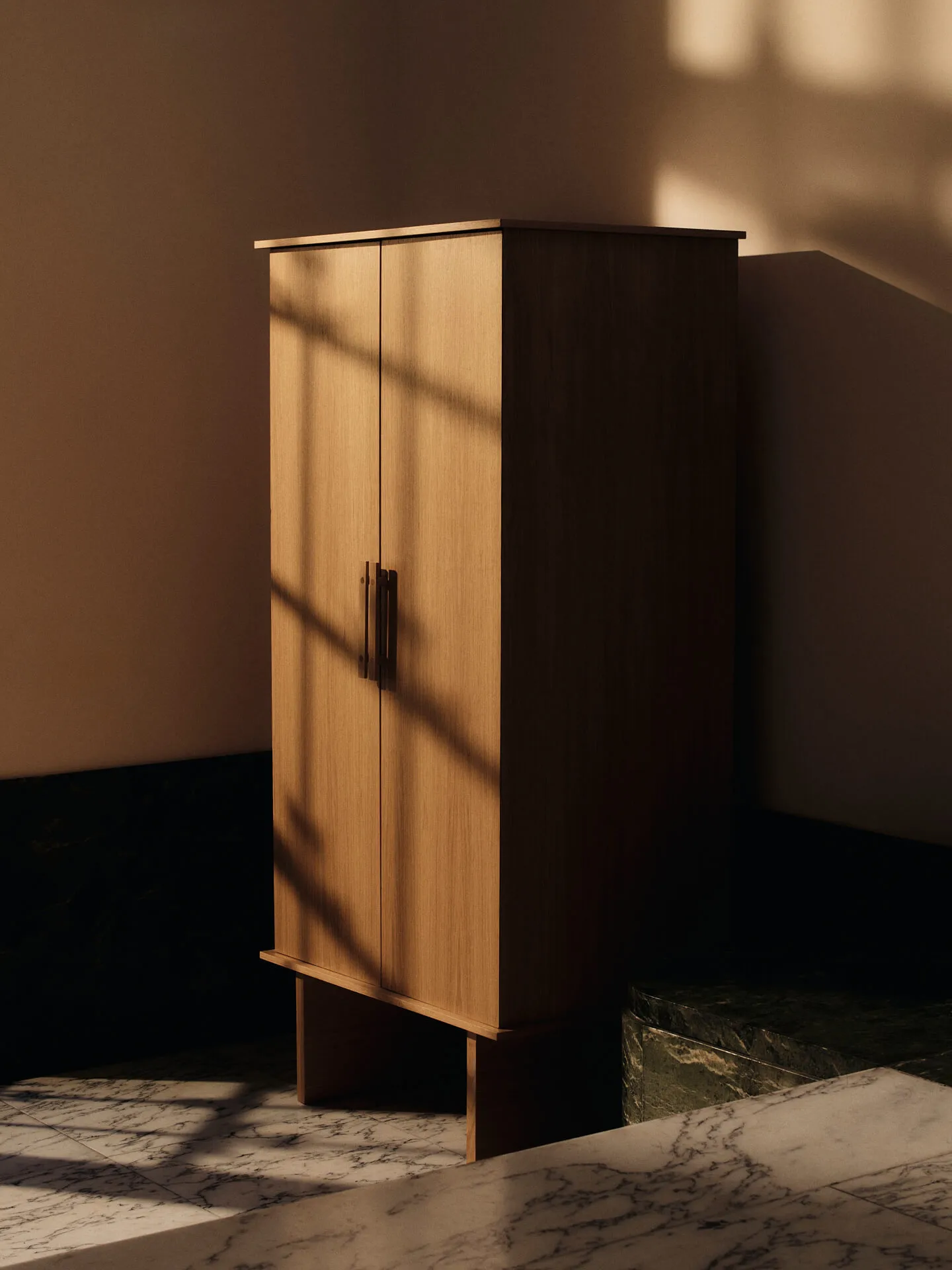 Stilt garderobe 90x61x186 cm, Natural Ferm Living
