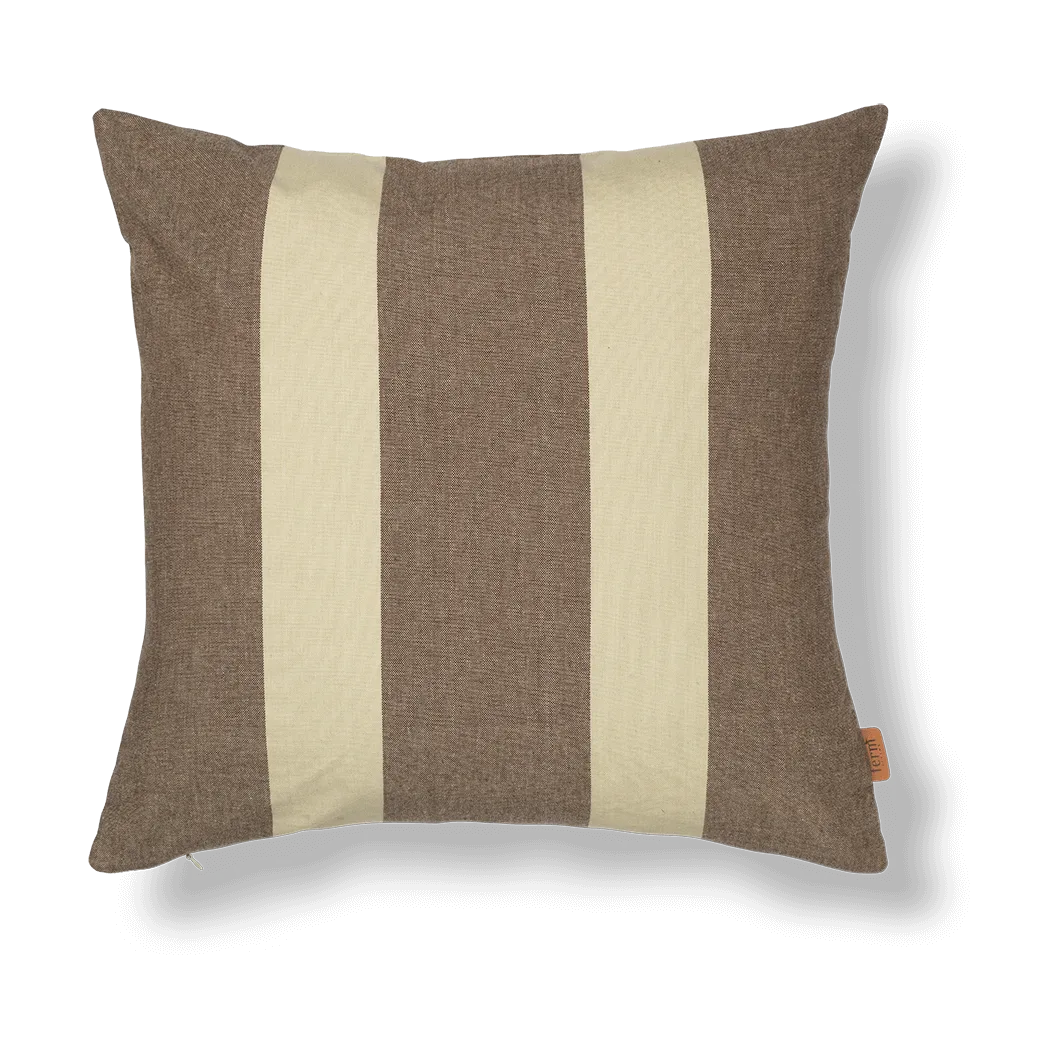 Strand outdoor kussenhoes 50x50 cm, Carob brown-parchment Ferm Living