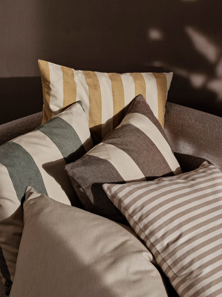Strand outdoor kussenhoes 50x50 cm, Dark lichen-parchment Ferm Living