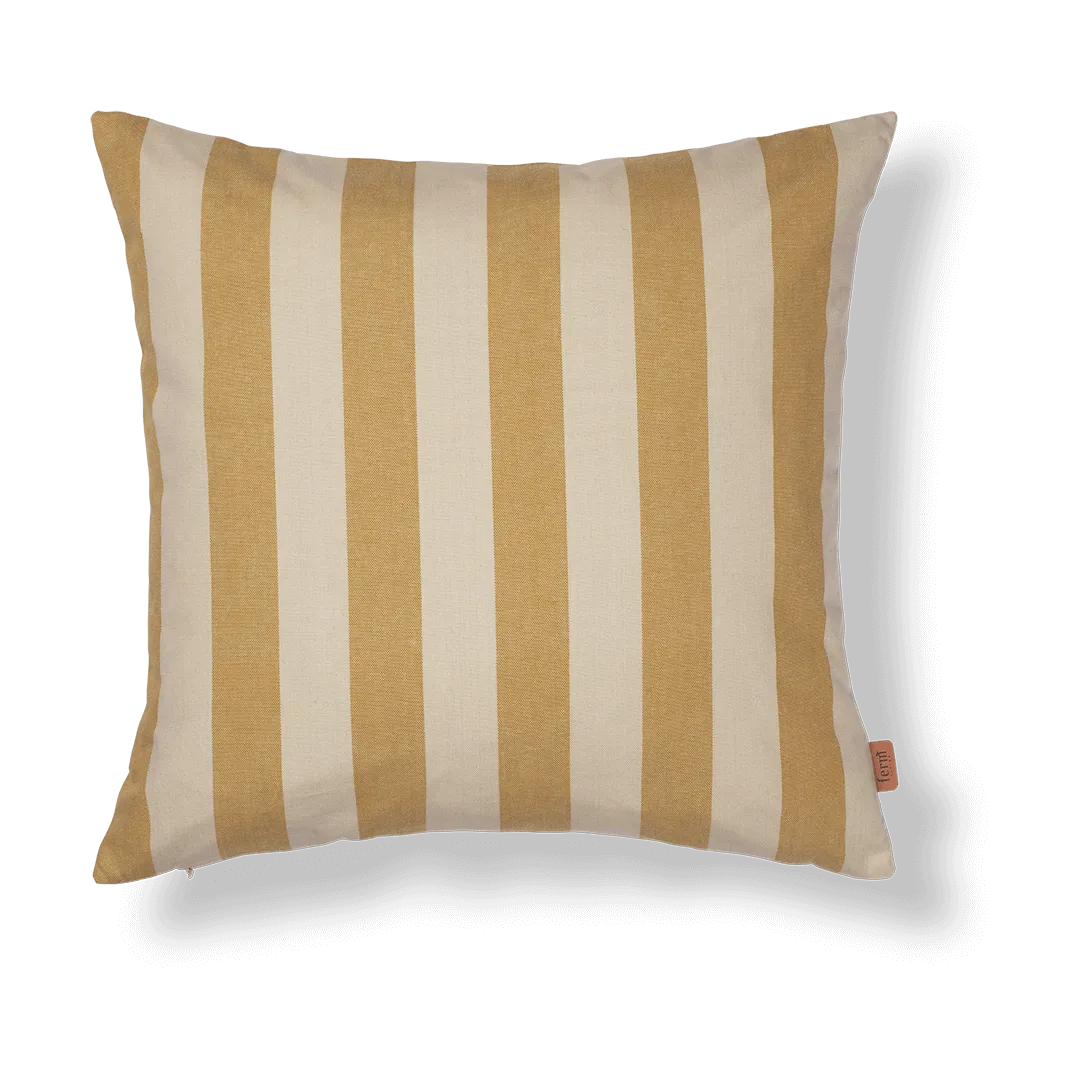 Strand outdoor kussenhoes 50x50 cm, Warm yellow-parchment Ferm Living