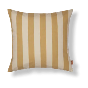 Strand outdoor kussenhoes 50x50 cm - Warm yellow-parchment - Ferm Living