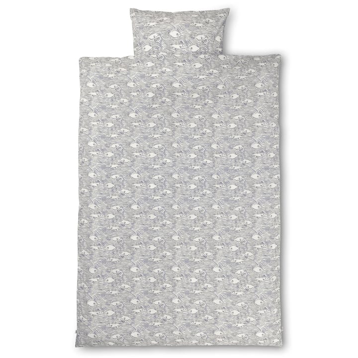 Stream dekbedovertrek 140x200 cm - Off white - Ferm LIVING