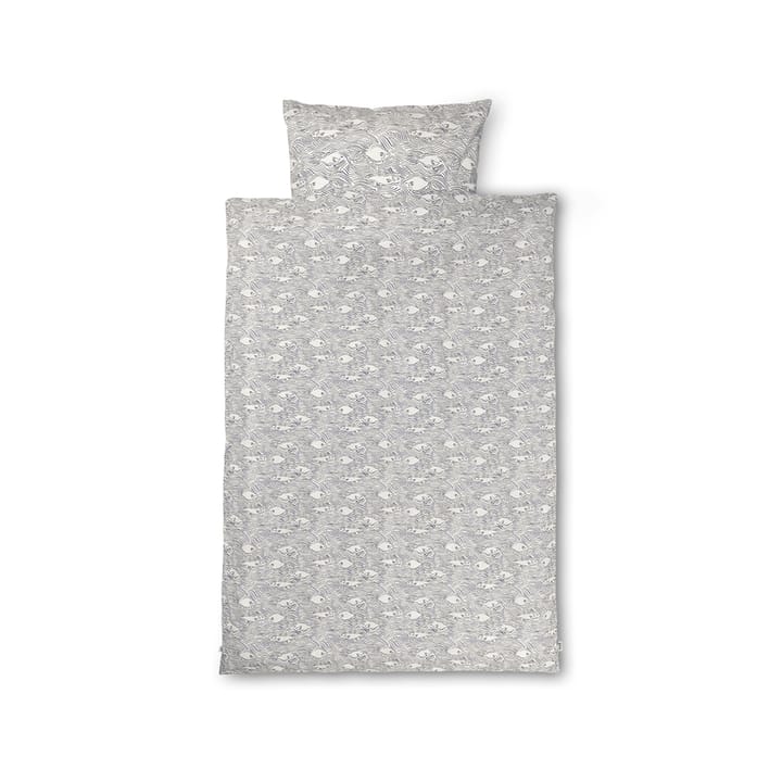 Stream dekbedovertrek 70x100 cm - Off white - Ferm Living