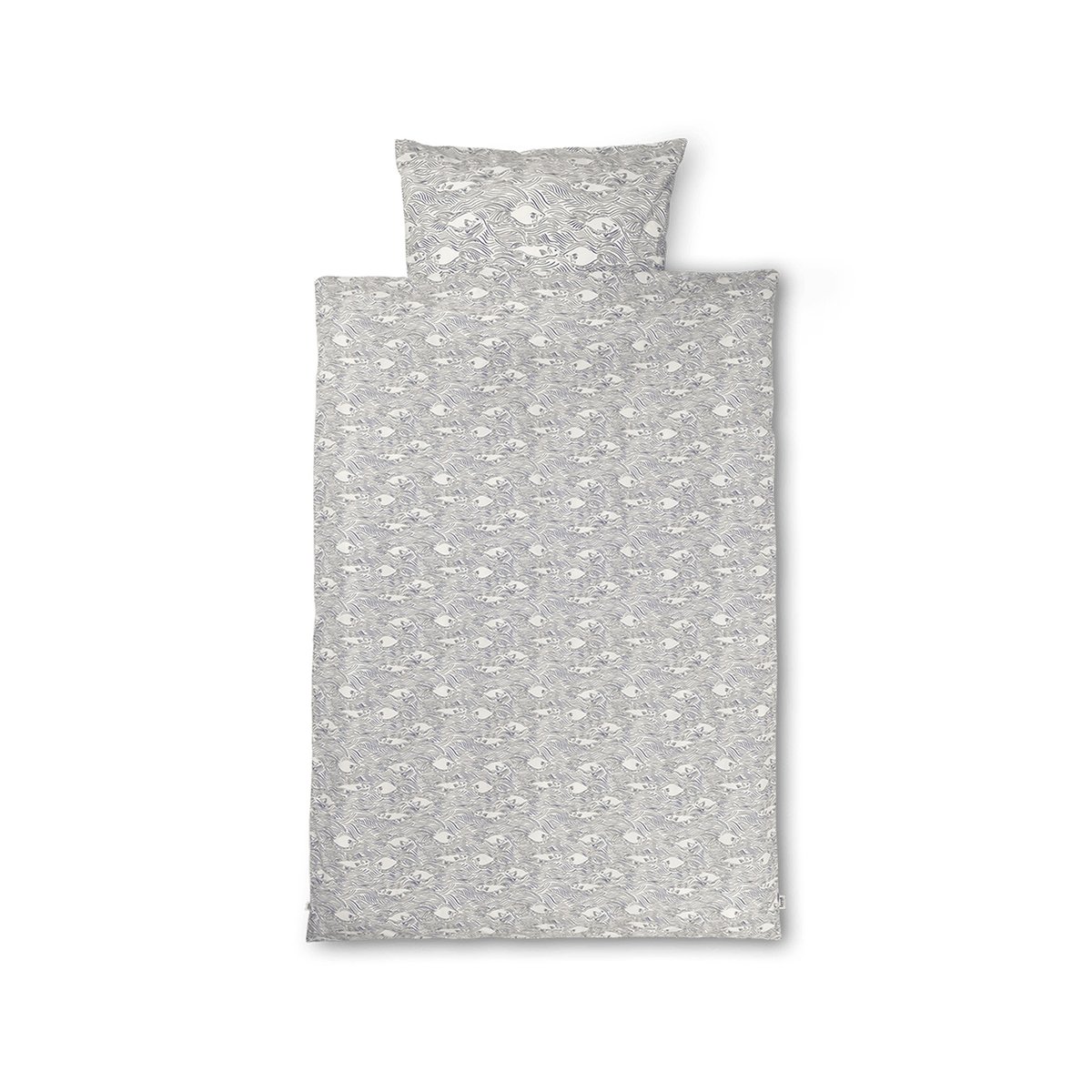 Ferm Living Stream dekbedovertrek 70x100 cm Off white
