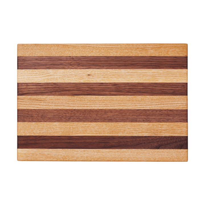 Stribe snijplank bold 25x36 cm, Walnut-oak Ferm Living