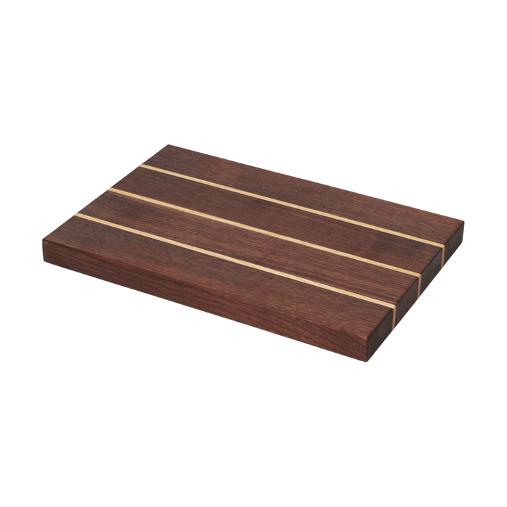 Stribe snijplank fine 25x36 cm - Walnut-ash - Ferm Living