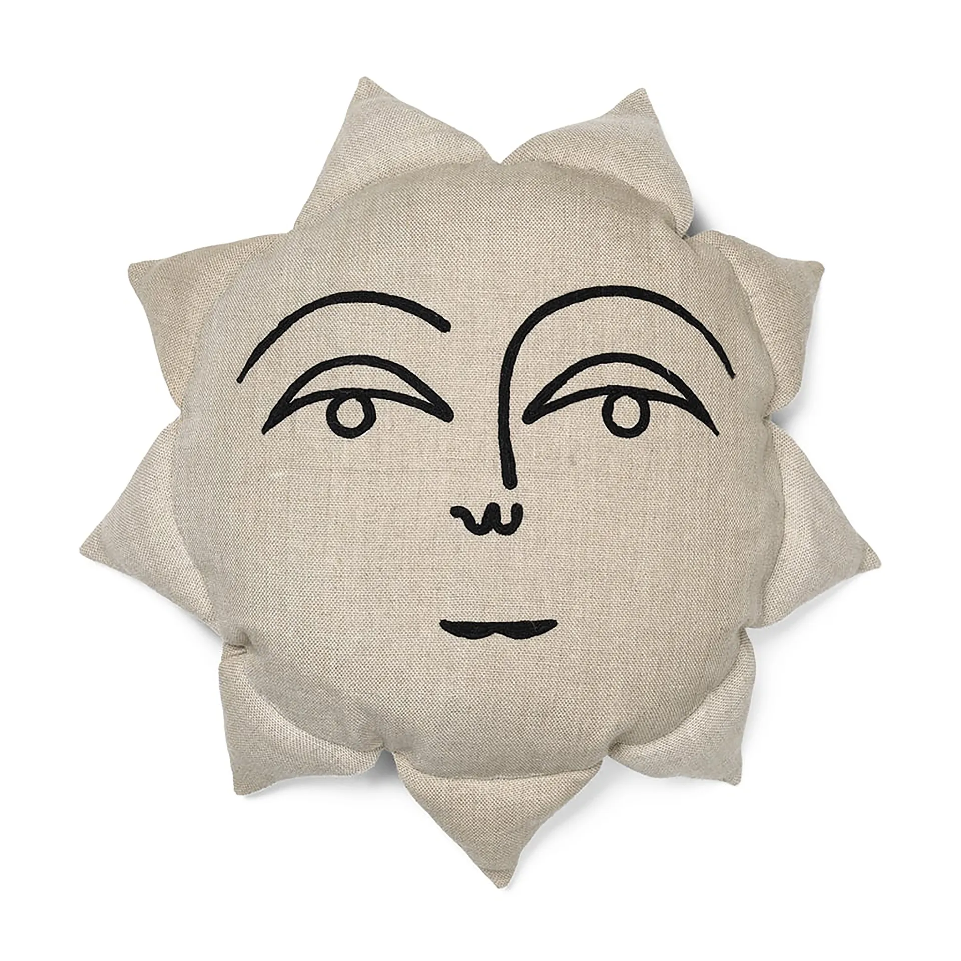 Sun kussen Ø35 cm, Natural Ferm Living