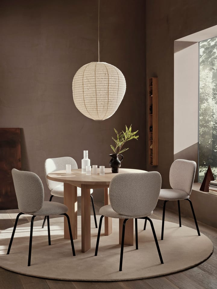 Tarn eettafel 104,6x113,5 cm, White Oiled Beech Ferm Living