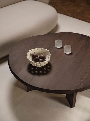 Tarn salontafel 107,6x108,1 cm - Dark stained beech - Ferm Living