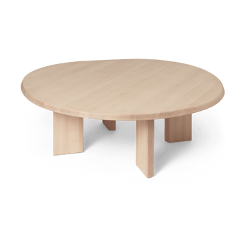 Tarn salontafel 107,6x108,1 cm - White oiled beech - Ferm Living