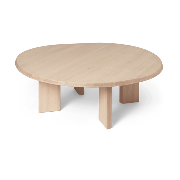 Tarn salontafel 107,6x108,1 cm, White oiled beech Ferm Living