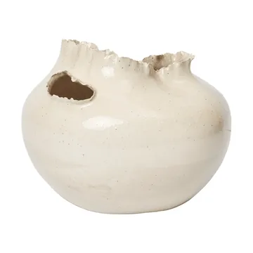 Tereo vaas - Off-white speckle, 18 cm - Ferm Living