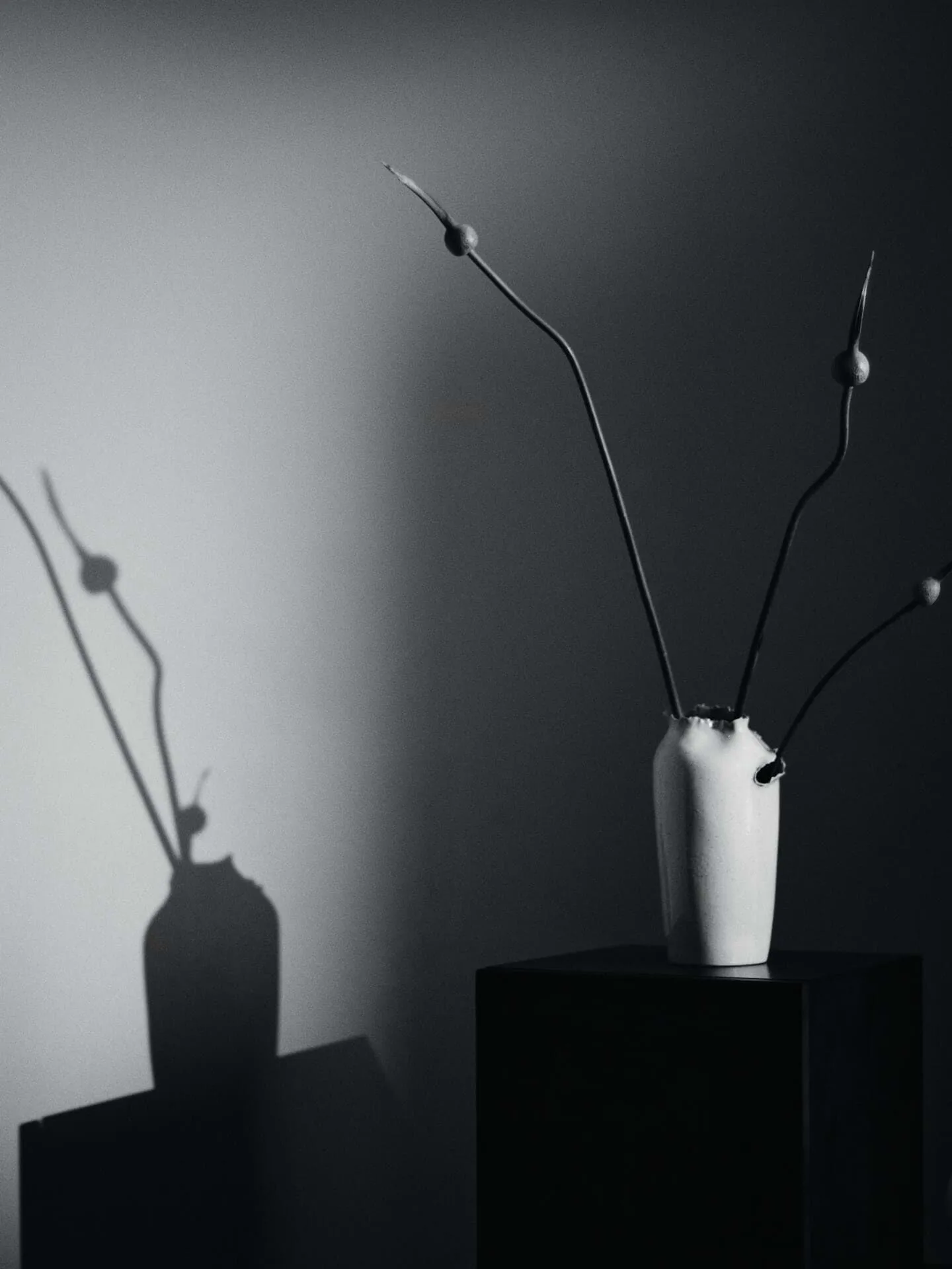 Tereo vaas, Off-white speckle, 27 cm Ferm Living