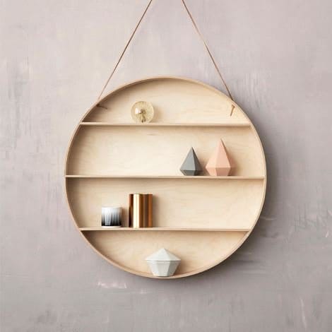 The Round Dorm boekenkast, Ø 55 cm Ferm Living