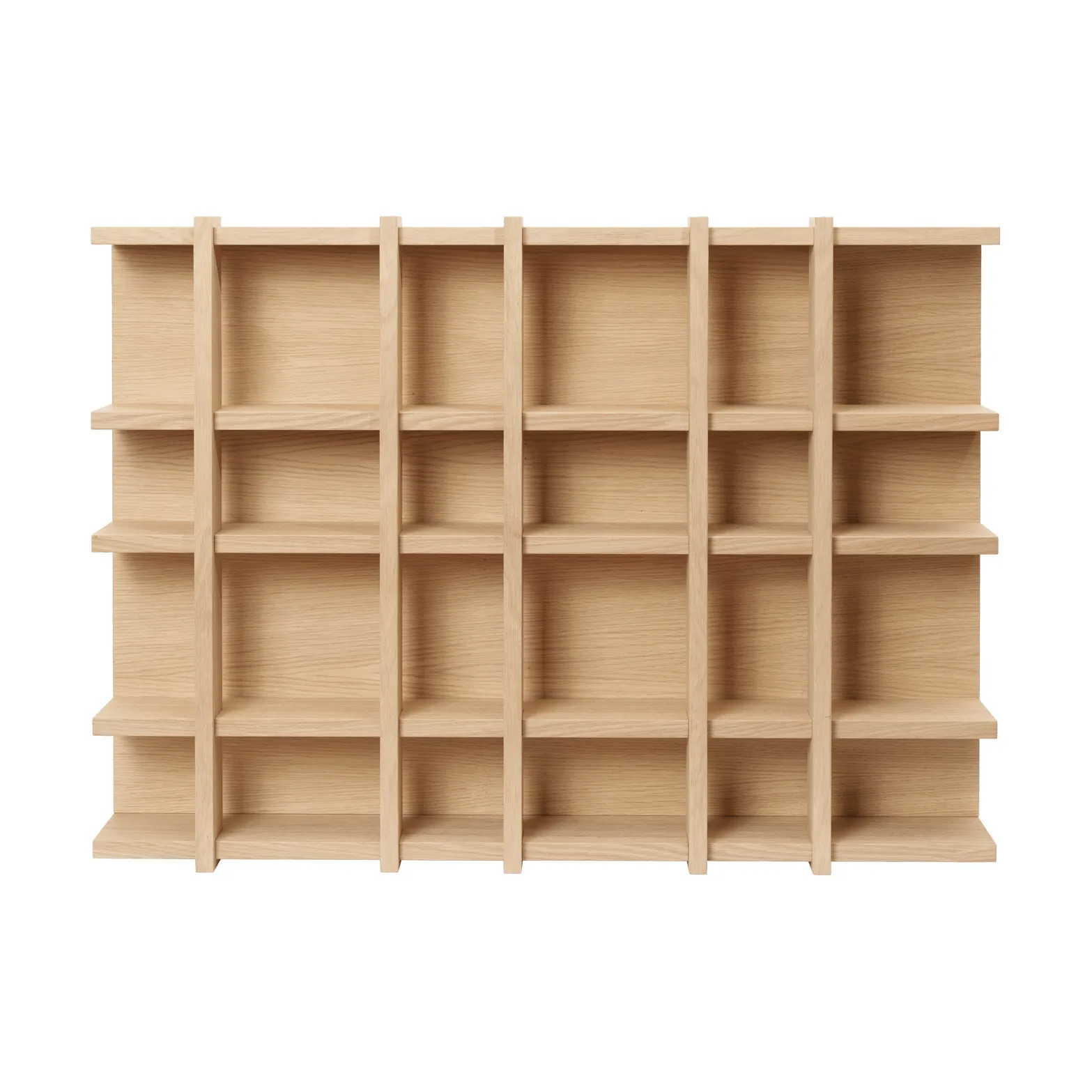 Tilem boekenkast, Eikenfineer, 6x4 Ferm Living