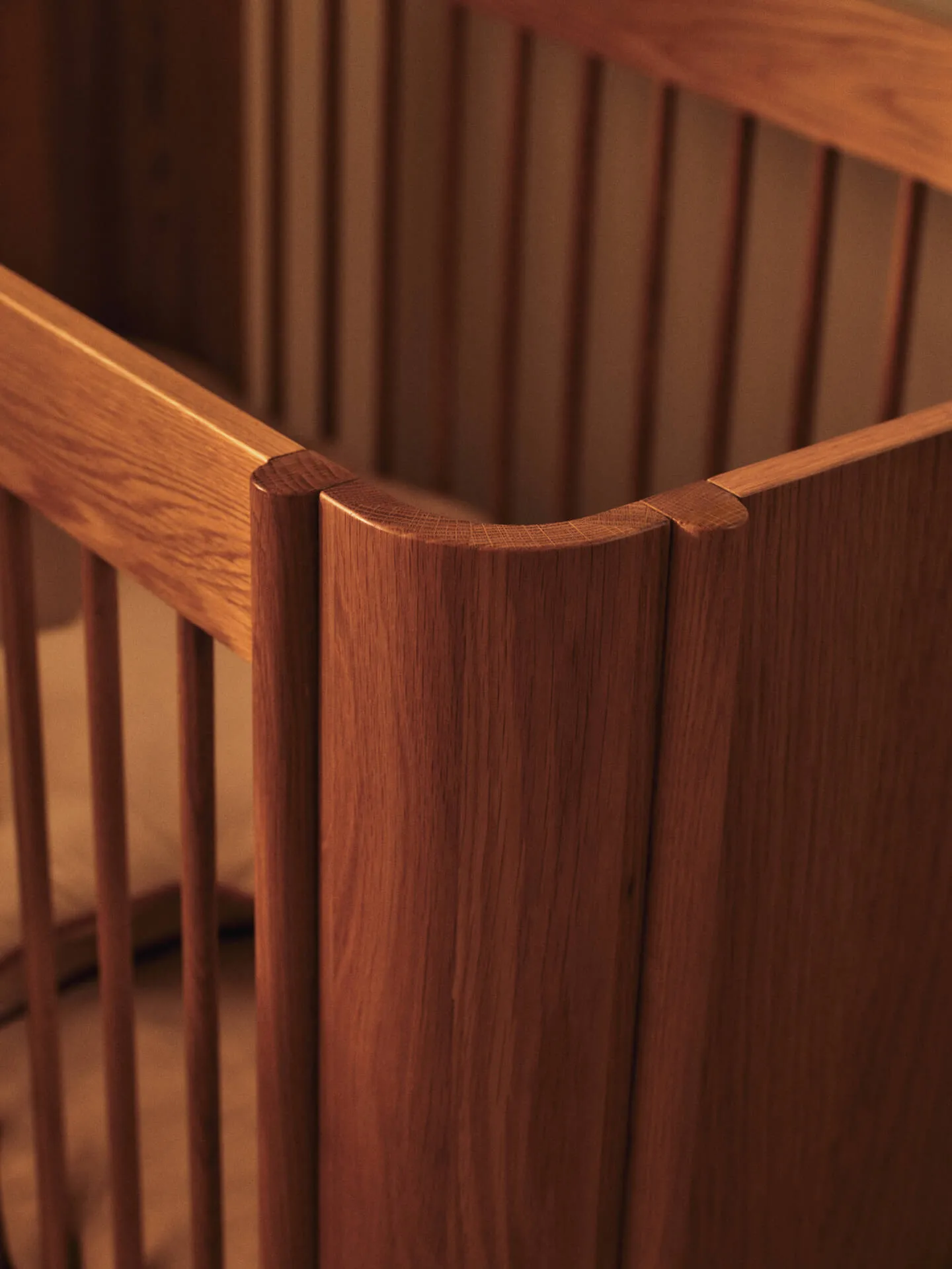 Tilu ledikant, Natural oak, 129x68,5x80 cm Ferm Living