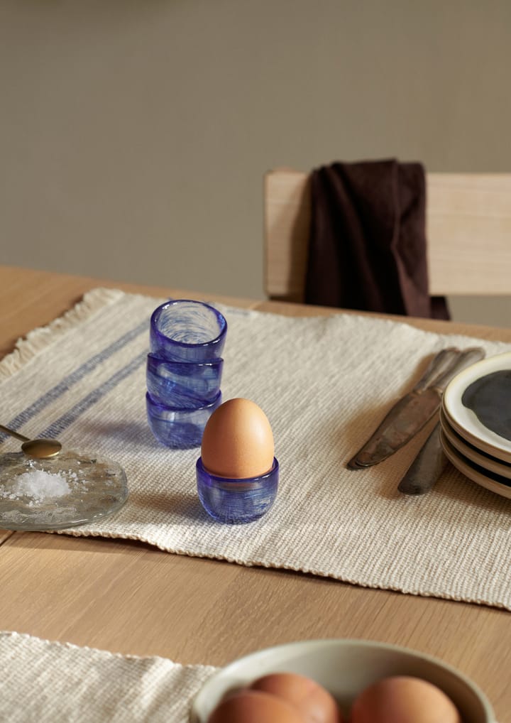 Tinta eierdoppen 4-pack Ø4,8 cm, Blue Ferm Living
