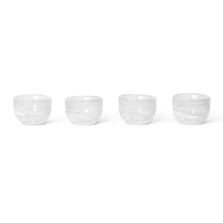 Tinta eierdoppen 4-pack Ø4,8 cm - White - ferm LIVING