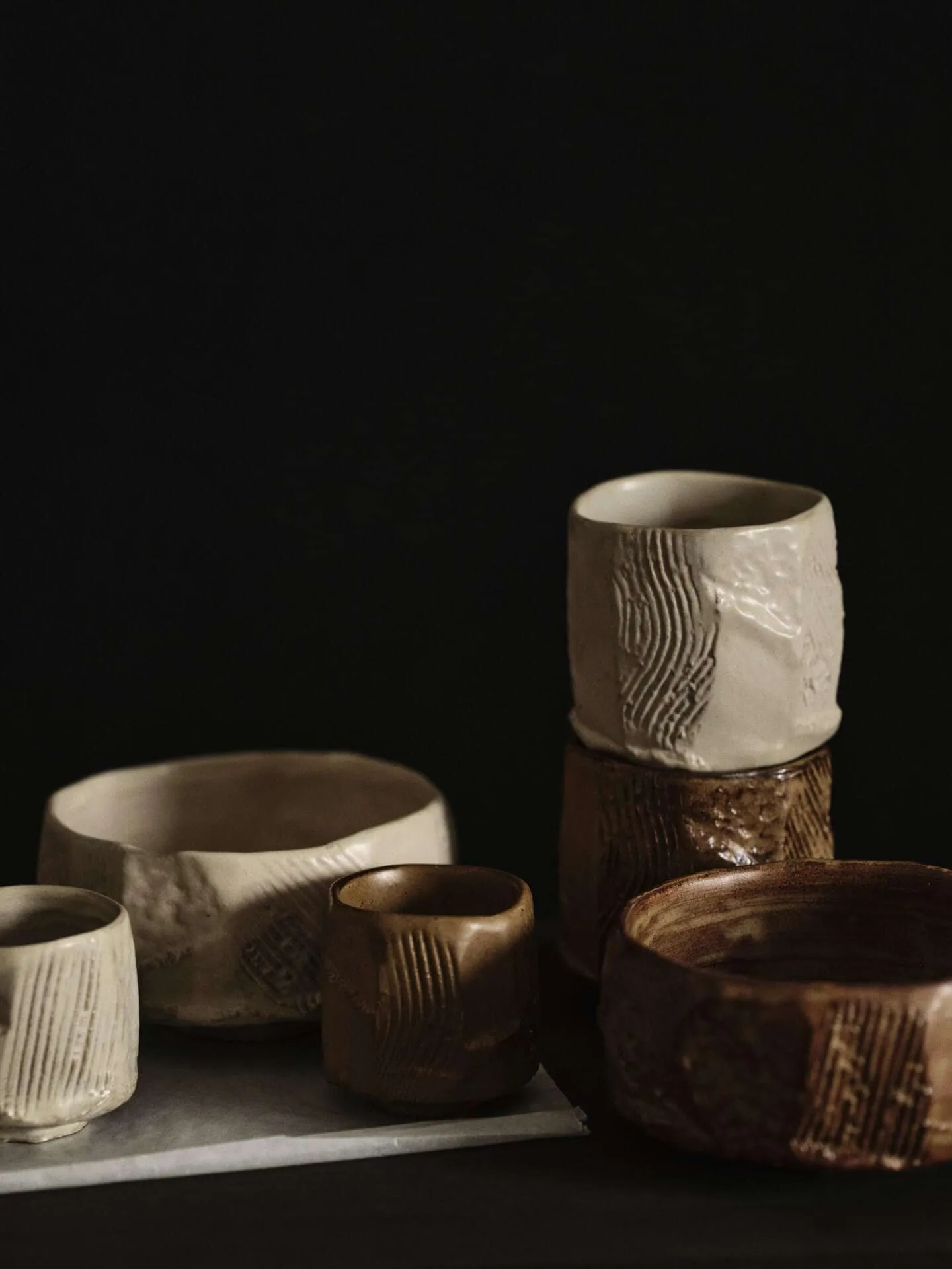 Toky kom, Dark buff, 13x13x7 cm Ferm Living