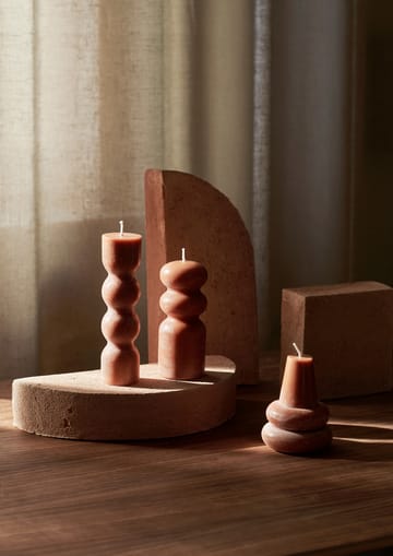 Torno kaarsen 3-pack Ø4 cm - Amber - Ferm Living
