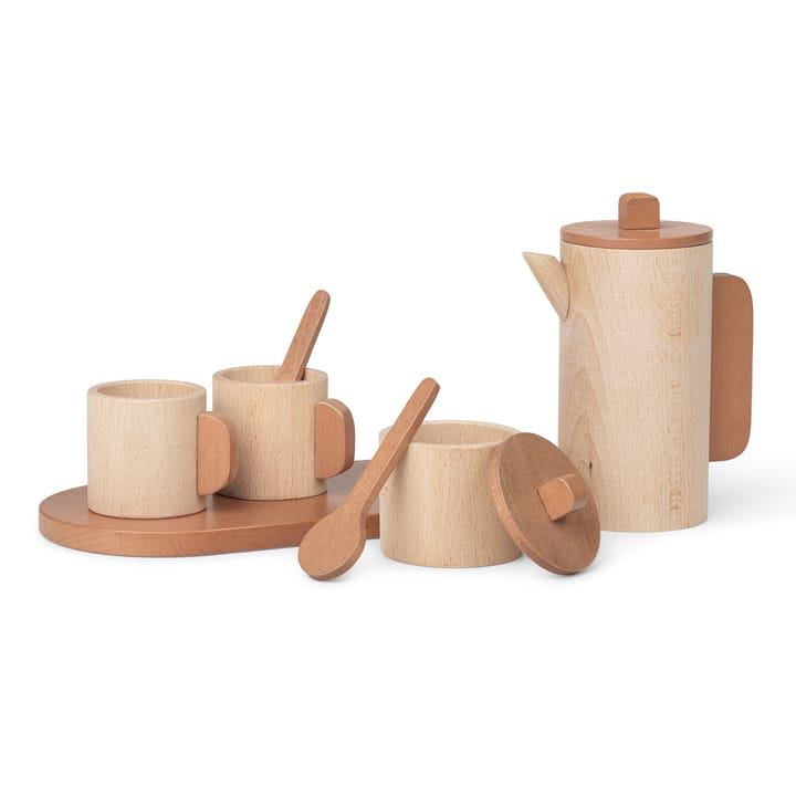 Toro kinderservies van hout , Natural Ferm Living