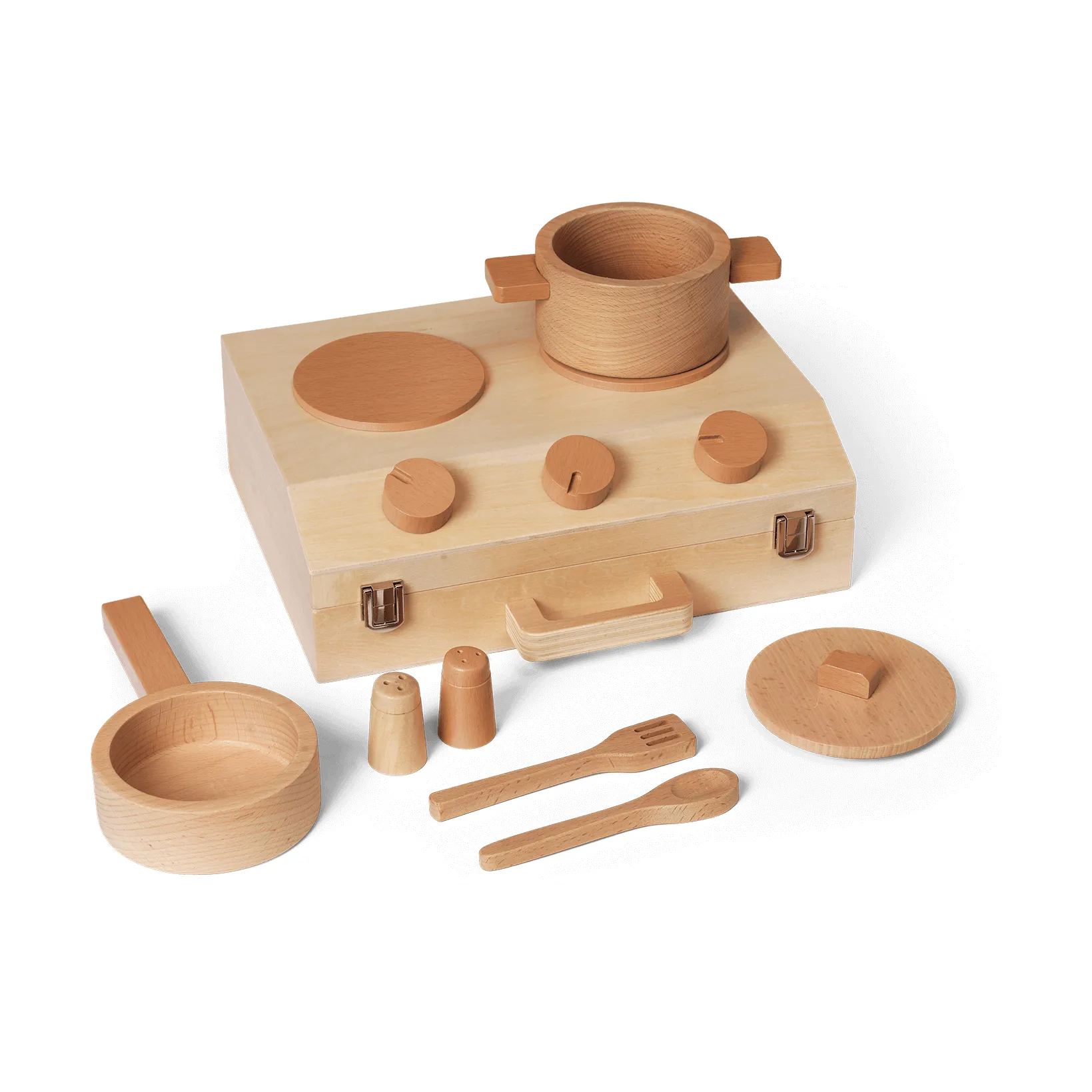 Toro Suitcase Kitchen kookset voor kinderen, Natural Ferm Living