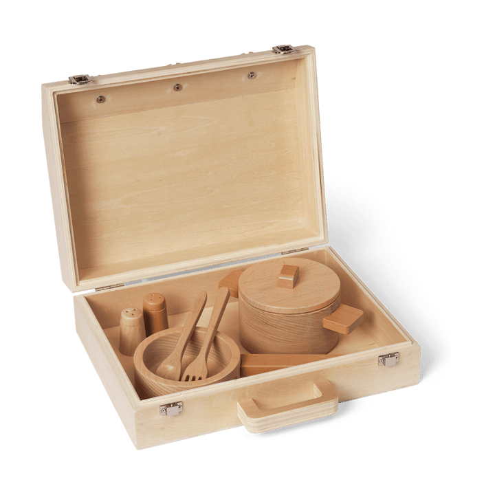 Toro Suitcase Kitchen kookset voor kinderen, Natural Ferm Living