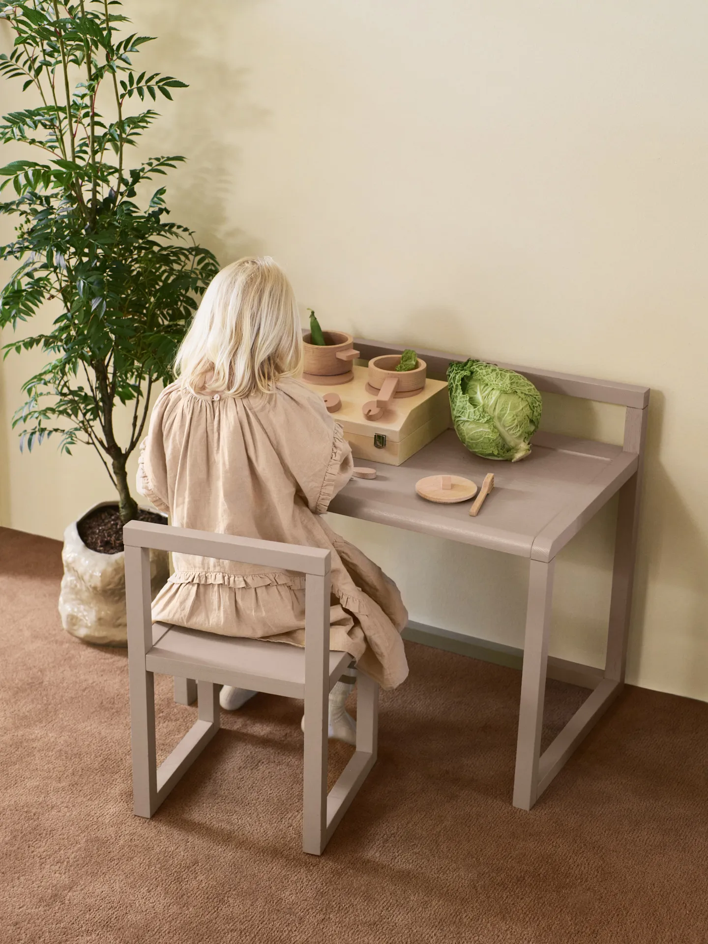 Toro Suitcase Kitchen kookset voor kinderen, Natural Ferm Living